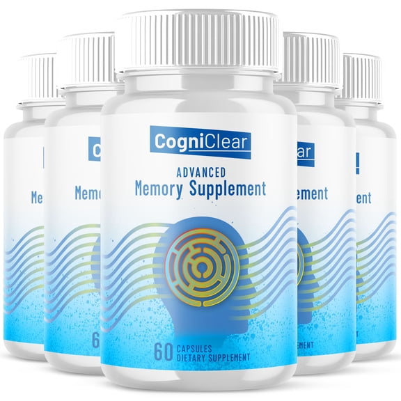 CogniClear Advanced Formula Brain Support Pills Maximum Strength Supplement Cogni Clear 300 Capsules