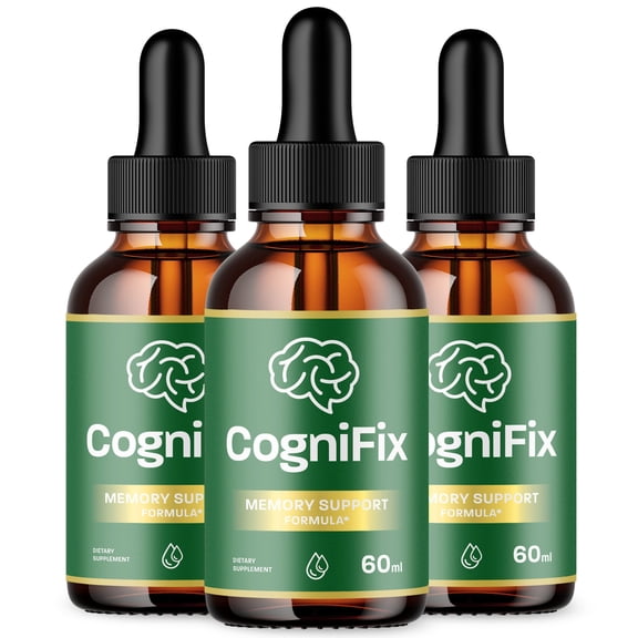 CogniFix Advanced Formula Brain Support Drops Cogni Fix Maximum Strength Supplement 90 Servings