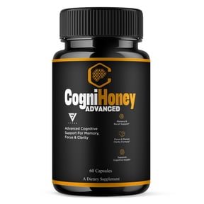 CogniHoney Advanced Capsules, Cogni Honey Cognitive Support (60 Capsules)