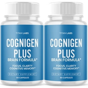 Cognigen Plus Advanced Brain Support Formula Supplement CognigenPlus 120 Capsules