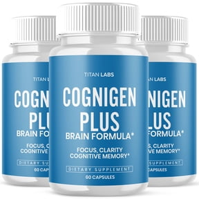 Cognigen Plus Advanced Brain Support Formula Supplement CognigenPlus 180 Capsules