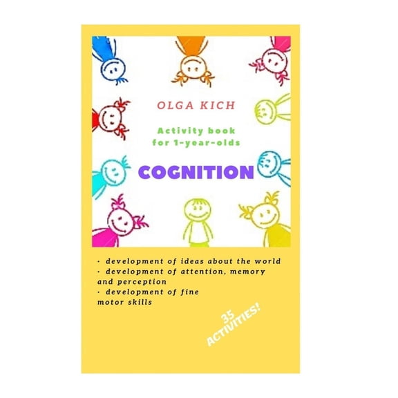 Cognition: Activity book for 1-year-olds