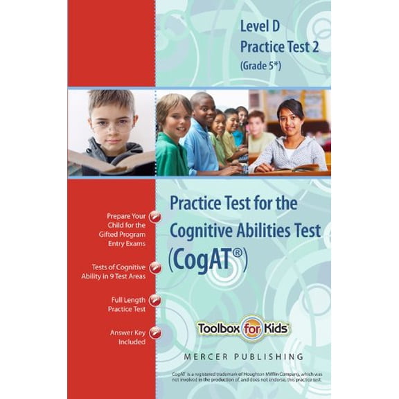 Pre-Owned Cognitive Abilities Test CogAT Multilevel D Book (Grade 5*) - Practice Test 2 (Form 6) Paperback