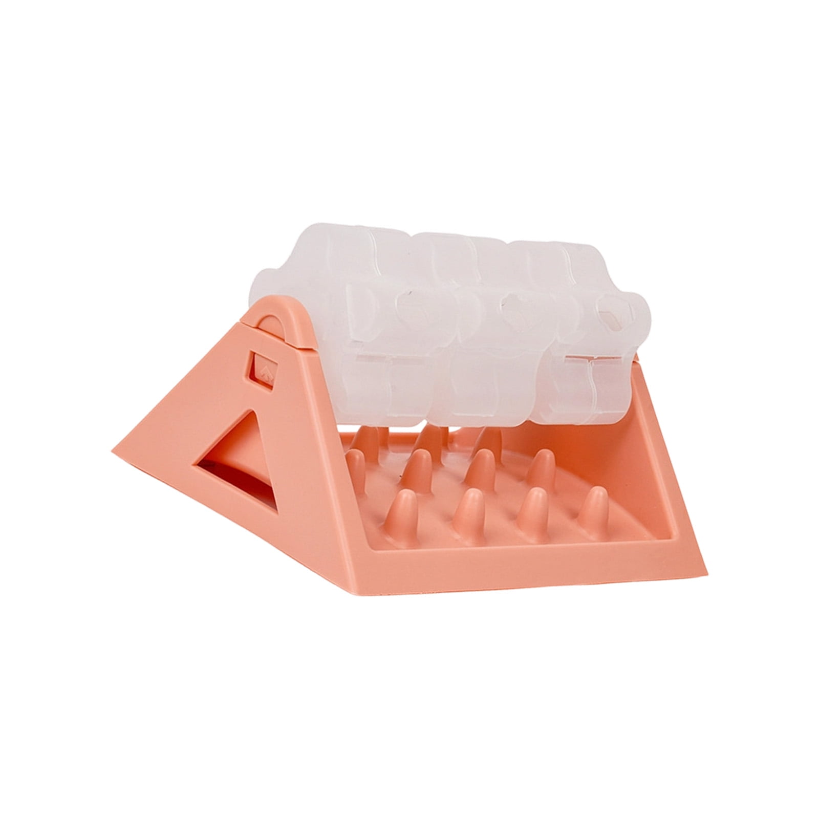 Cognitive Enrichment Rolling Dog Feeder Toy Customizable Opening NonSlip Base Interactive Treat Dispenser Puzzle Activity