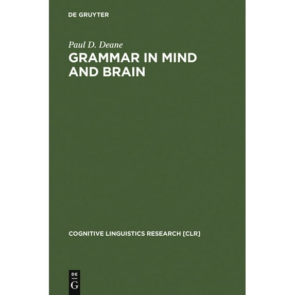 Cognitive Linguistics Research Grammar in Mind and Brain, Book 2, (Hardcover)