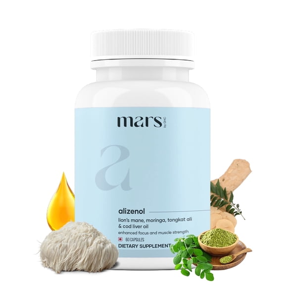 Cognitive Support & Muscle Wellness Supplement |Powered by Alizenol |Muscle Recovery & Strength – 60 Capsules Pack Of 1