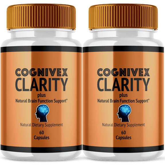 Cognivex Clarity Advanced Nootropic Supplement Natural Brain Function Support 120 Capsules
