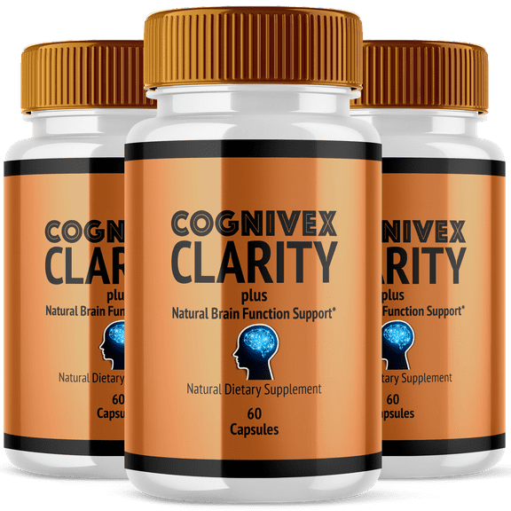 Cognivex Clarity Advanced Nootropic Supplement Natural Brain Function Support 180 Capsules