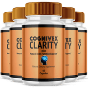Cognivex Clarity Advanced Nootropic Supplement Natural Brain Function Support 300 Capsules