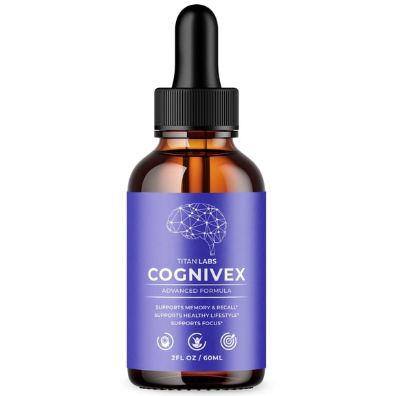 Cognivex Drops Advanced Formula Brain Support Supplement Cogni Vex 30 Servings