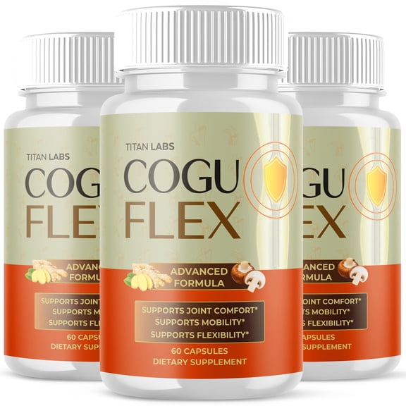 Cogu Flex Advanced Joints Support Supplement CoguFlex 180 Capsules
