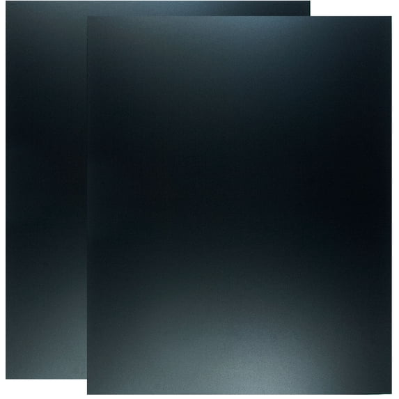 Cohas 2 Pack Eco Unframed Black Chalkboards, 24 by 30 inches, No Marker