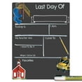 thumbnail image 1 of Cohas Schoolhouse Last Day of School Milestone Chalkboard, 9 by 12 inches, White Marker, 1 of 6