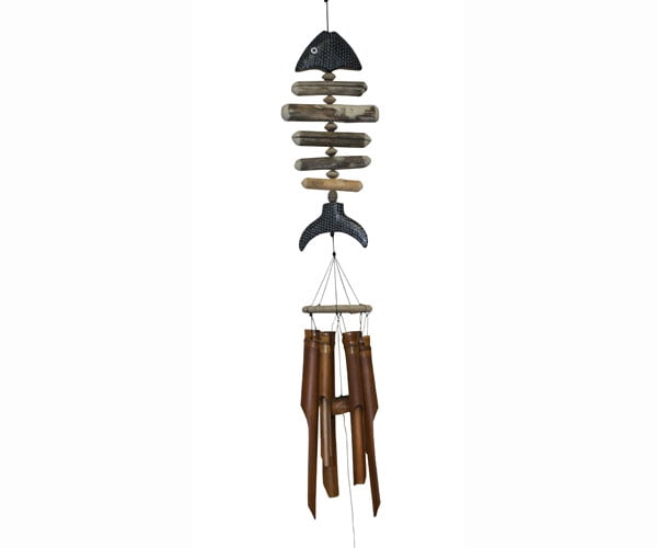 Bone Fish with Dots Chime