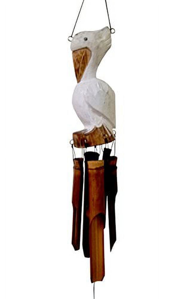 Cohasset 115PS Pelican Bamboo Wind Chime, 8-Inch