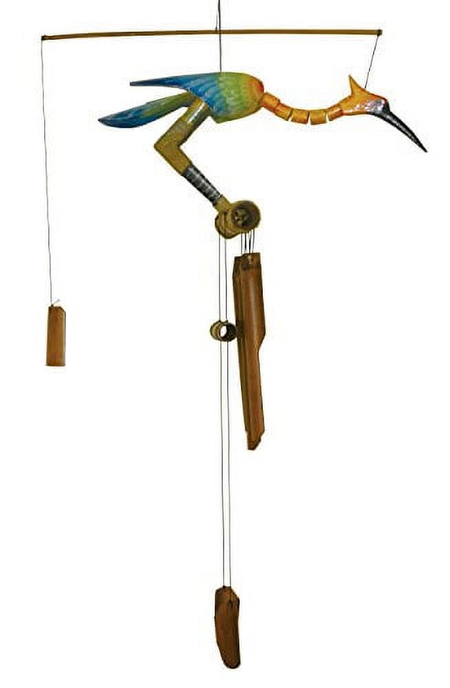 Cohasset Gifts 148 Sweet Bobbing Head Bamboo Wind Chime