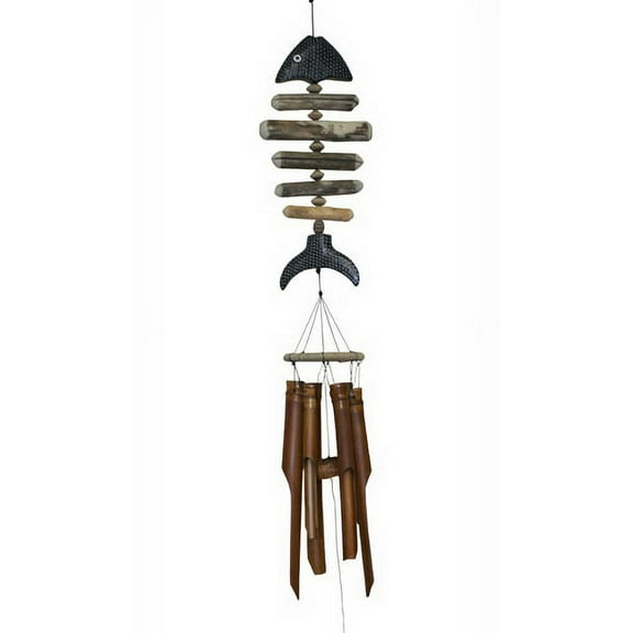 Cohasset Gifts 548S Bone Fish with "Dots" Bell Chime