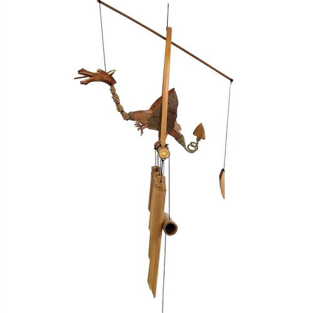 Weather Resistant Bamboo Animals Wind Chime