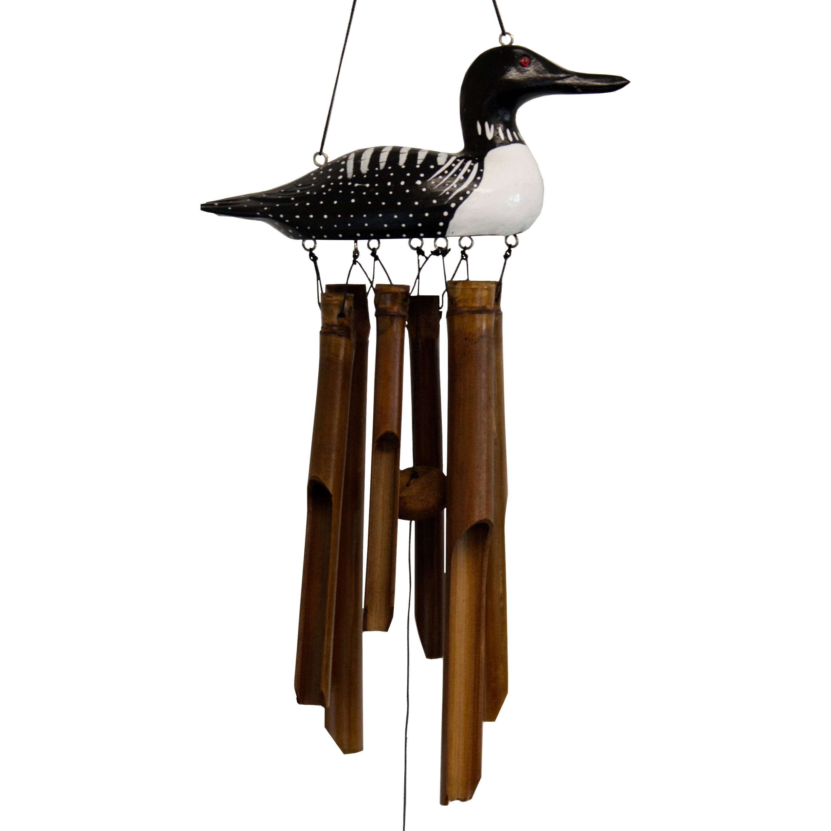 Cohasset Gifts Loon Bamboo Wind Chime