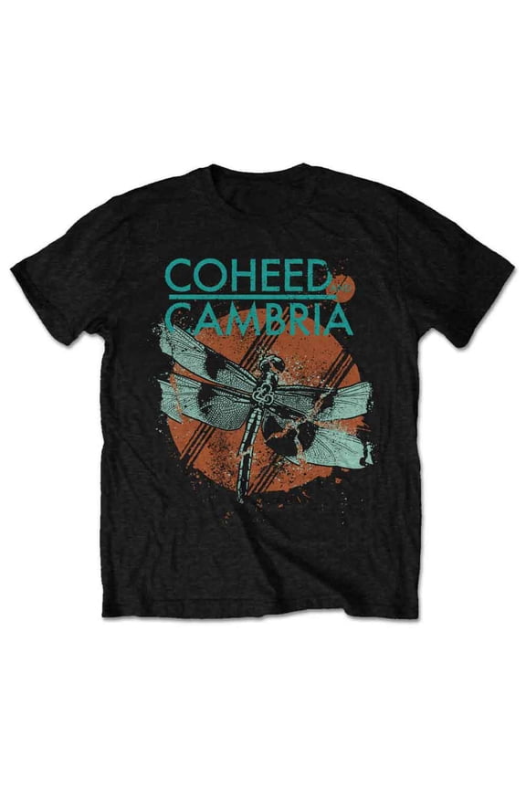 Coheed And Cambria Unisex T-Shirt Dragonfly (Medium)