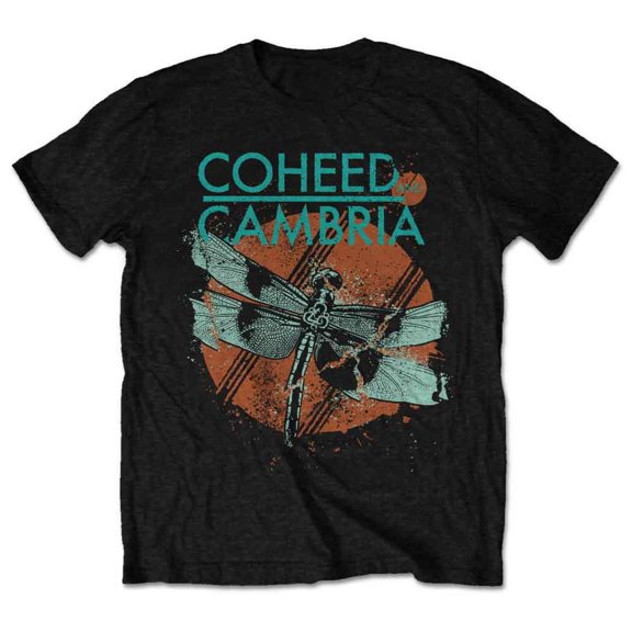 Coheed And Cambria Unisex T-Shirt Dragonfly (Small)