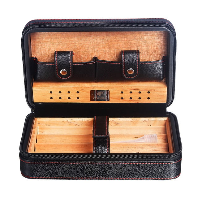 Cohiba Portable Humidor Cedar Wood Multifunctional Travel Humidor