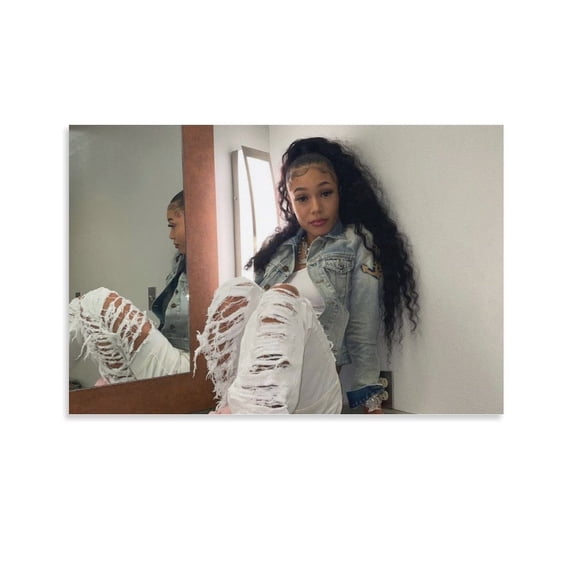 Coi Leray Rap Singer Poster (11) Wall Art Picture Painting Poster Canvas Print Posters Artworks Bedroom Living Room Decor 24x36inch(60x90cm)