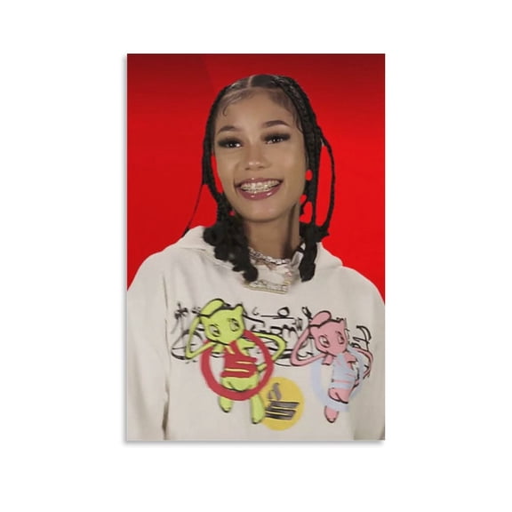 Coi Leray Rap Singer Poster (19) Canvas Wall Art Prints Poster Gifts Photo Picture Painting Posters Room Decor Home Decorative 16x24inch(40x60cm)