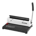 thumbnail image 1 of Coil Binding Machine, Manual Book Maker 34-Hole 120 Sheet Capacity, 1 of 7