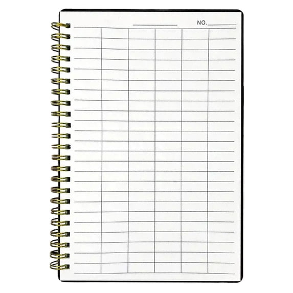 Coil Bound Graph Paper Notebook 60 Sheets Horizontal or Vertical Layout for Office Notes