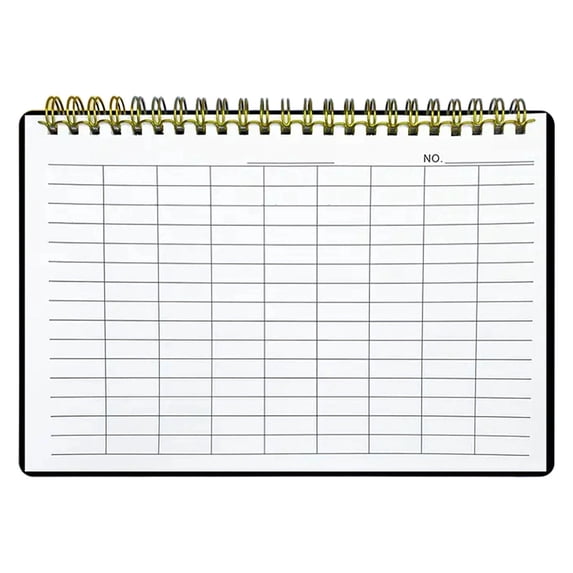 Coil Bound Graph Paper Notebook 60 Sheets Horizontal or Vertical Layout for Office Notes