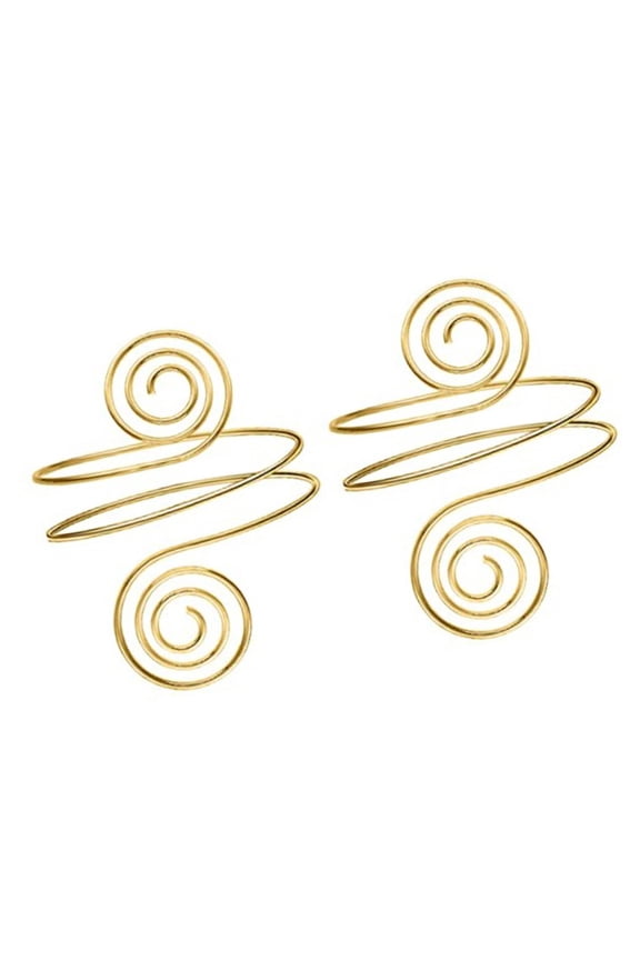 Coil Filigree Arm Chain Cuff Armlet Armband Open Bangle for Beach Arm Chain for Women Teenager Armlet Bangle