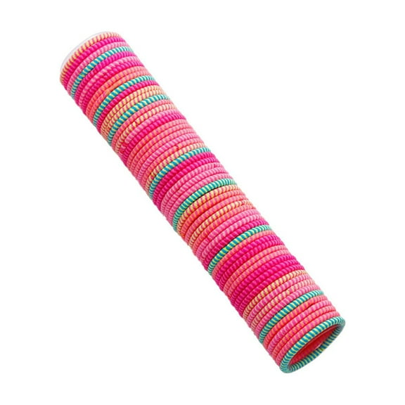 Coil Hair Ties for Thick Hair Small Hair Elastics 2mm Things under 5 Cotton Hair Ties Hair Bun Holder Hair Bonnets for Thin Hair Ties Nylon Hair Elastics Hair Dies for Women Light Natural Hair