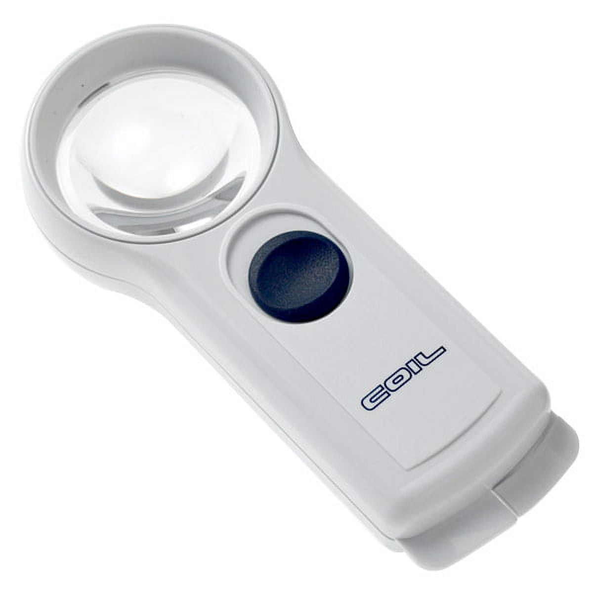 Coil Hand-Held LED Illuminated Magnifier- 5X 16D