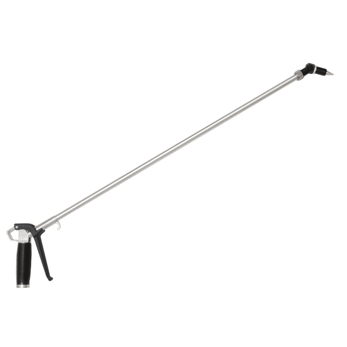 Coil Hose Typhoon Blow Gun with 24" Angle Tip Extension, 1/4" NPT