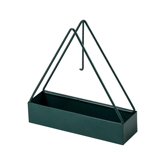 Coil Incense Burner, Mosquito Coils Holder, Heavy Duty Metal Triangular Hanging Coil Tray, Ash Catcher Storage Bracket, Coil Vertical Stand Support Base for Indoor Outdoor Camping, 5.11x1.57x5.90"