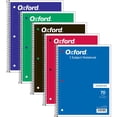 thumbnail image 1 of "Coil-Lock Wirebound Notebooks, 3-Hole Punched, 1 Subject, Medium/college Rule, Randomly Assorted Covers, 10.5 X 8, 70 Sheets | Bundle of 5 Each", 1 of 3