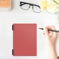 thumbnail image 1 of Coil Notebook, 2 Pack B5 Thick Plastic Hardcover Ruled Journals, 60 Sheets 120 Pages, for Study and Workspace Note Taking, Memo Notepads for Institute and Travel, Red, by FAJHHA, 1 of 8