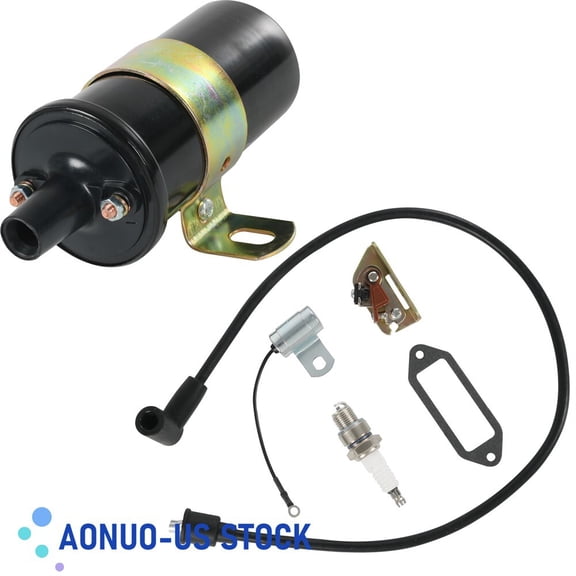 Coil, Points, Condenser, Spark Plug Wire For Kohler K241 K301 K90 K141 K161 K181