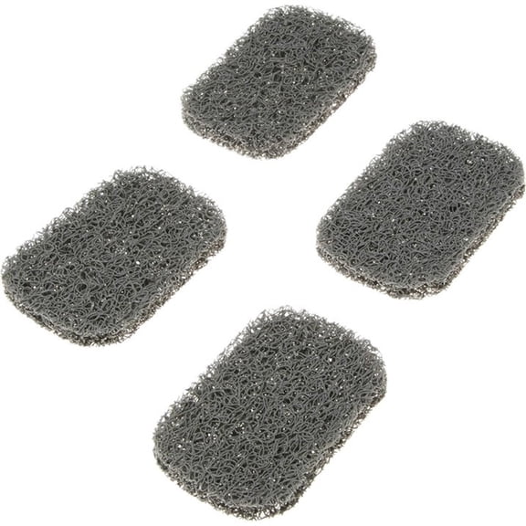 Coil Soap Dish, Non Slip Soap Saver for Bathroom and Kitchen, Drainable Soap Holder for Sink Shower and Countertop (4Pcs) Grey