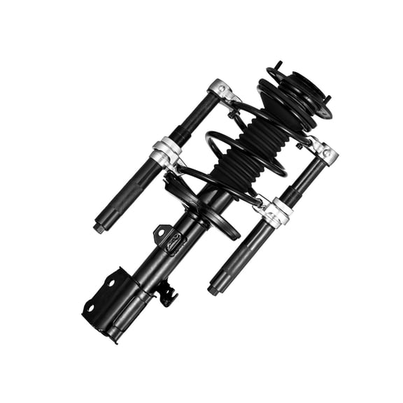 Coil Spring Compressor Tool Set 2-Piece with Safety Bracket & Case, 2646 Lbs Capacity for MacPherson Strut, Fits Car Truck ATV