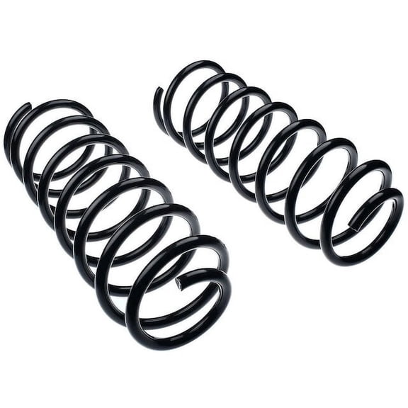 Coil Spring Set 2 - Compatible with 1998 - 2007 Toyota Land Cruiser Base 4.7L V8 2UZ-FE 1999 2000 2001 2002 2003 2004 2005 2006