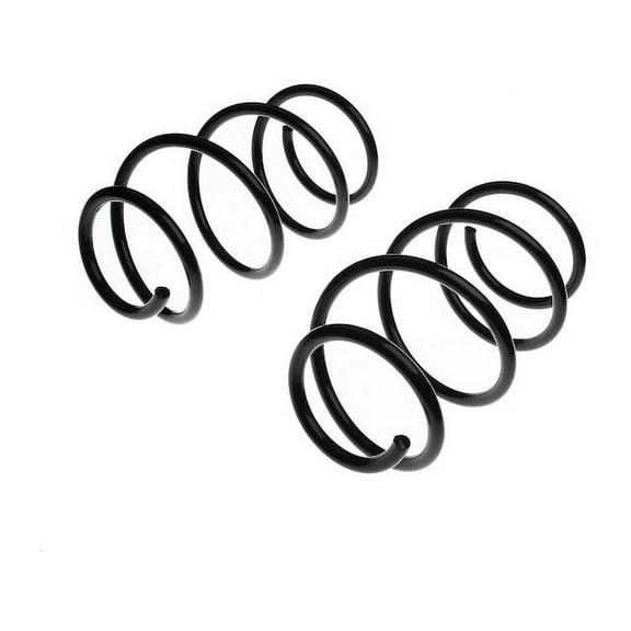 Coil Spring Set 2 - Compatible with 2006 - 2008 Mercedes-Benz SLK280 Base 3.0L V6 - Autopart Premium