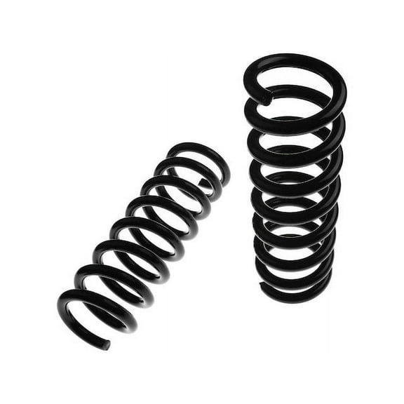 Coil Spring Set 2 - Compatible with 2011 - 2013 Mercedes-Benz E350 Bluetec 3.0L V6 2012