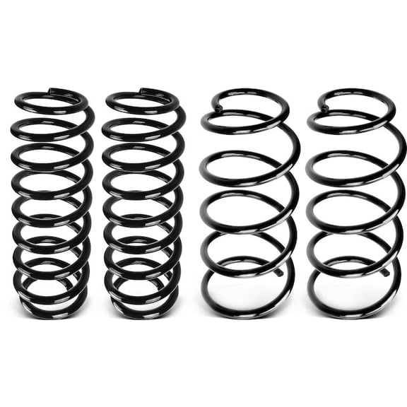 Coil Spring Set 4 - Compatible with 2011 - 2014 Ford Mustang 2012 2013