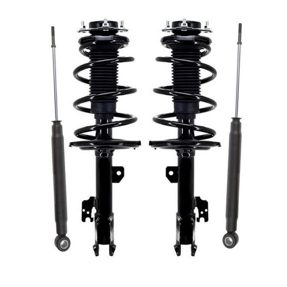 Coil Spring Struts 7 Passenger All Wheel Drive Only 15-18 for Toyota Sienna 4pc