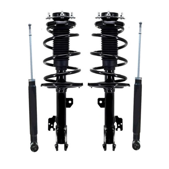Coil Spring Struts 7 Passenger Front Wheel Drive Only 15-18 for Toyota Sienna 4p