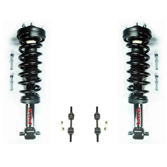 Coil Spring Struts For REAR WHEEL DRIVE ONLY 2014 Ford F150 Standard Cab 4pc