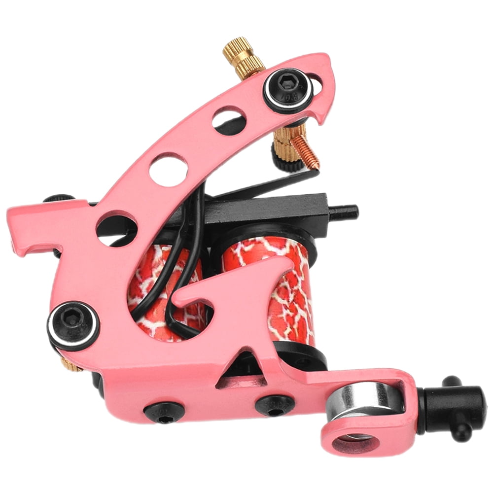 Coil Tattoo Machine Tattooing Supplies Pink Gifts Máquinas Para Tatuar