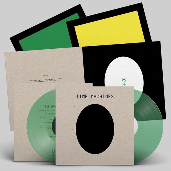 Coil - Time Machines (600 Edition on Clear Green Vinyl) LP Record